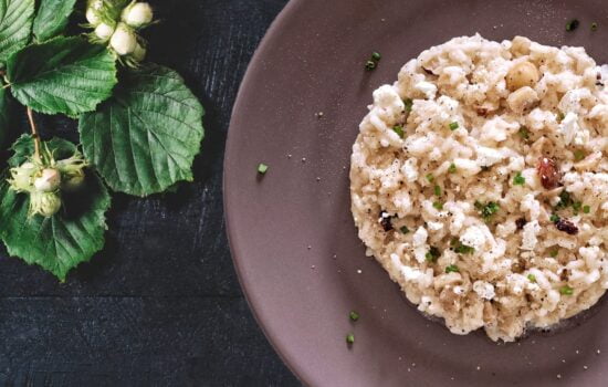 Risotto Nocciole e Quartirolo