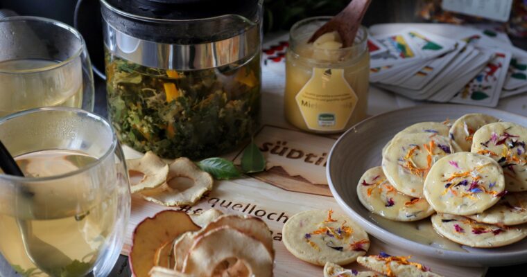 Mini Pancake ai fiori di montagna con Miele