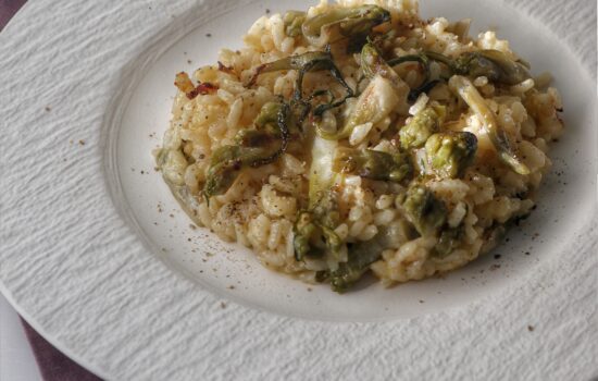 Risotto Catalogna e Carruba