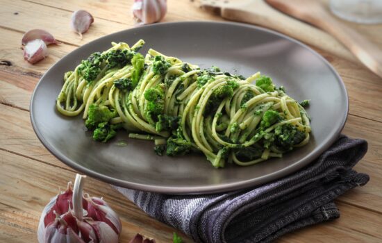 Linguine Cime di Rapa e Pecorino Romano