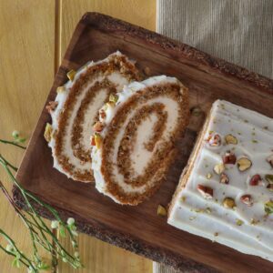rotolo carrot cake