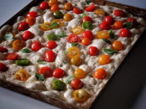 Focaccia con vicolo