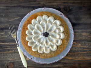 Torta Vegan Sambuco e Semi di Papavero
