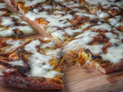 Pizza ad alta idratazione e lunga lievitazione con lievito madre, Bonci Docet