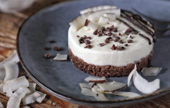 tortini al cioccolato e cocco con skyr