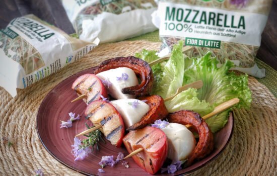 spiedini di mozzarella