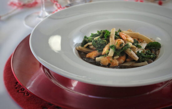 sciallatelli con mazzancolle