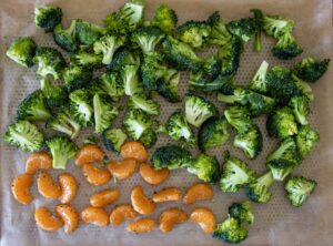 broccoli e mandarini