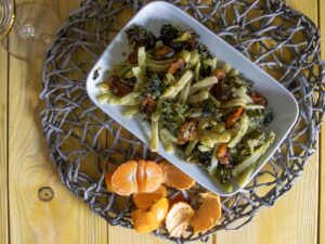 scialatielli broccoli e mandarino