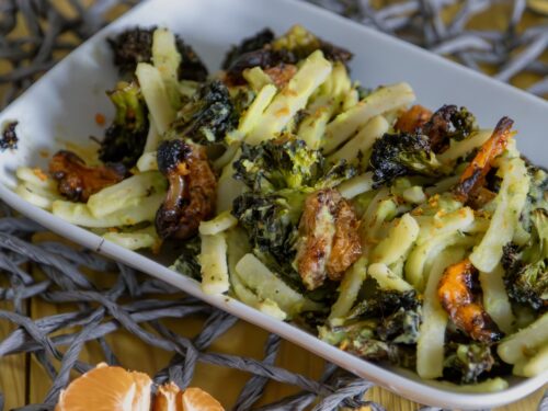scialatielli broccoli e mandarino