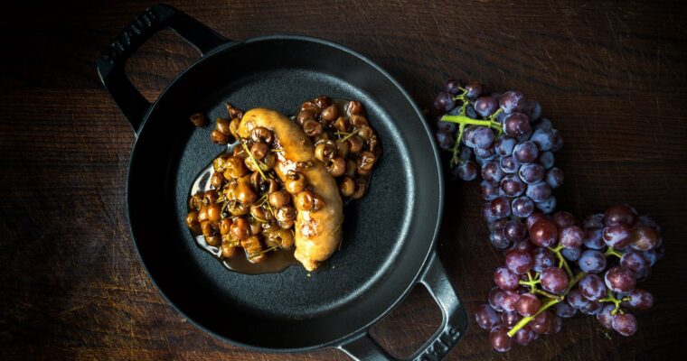 Salsicce con l’uva: ricetta autunnale con Souvignier Gris
